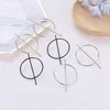 Stud -oorbellen Hyperbole Ronde Cirkel Large voor vrouwen Onual Women's 2023 Trend Fashion Jewelry Female Gifts 1 Pair