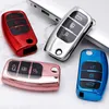 غطاء مفتاح السيارة من البولي يوريثان الحراري لسيارة Ford Fiesta Focus 2 Ecosport Kuga Escape Falcon B-Max C-Max Eco Sport Galaxy Key Bag Shell Holder