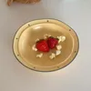 Assiettes LadyCC Assiette en céramique japonaise pour pâtes Deep Restaurant Dessert Bowl Shop Mug
