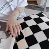 Travesseiro de vendas direta Lady CC Sofá Design de xadrez Colo