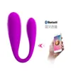 Компания красоты USB Bluetooth Connect Control Pretty Love 12 Speeds Clitoris G Spot Vibrator Мы вибраторы Strapon для женщины Vibe Sexy Toys.