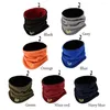 Sjaals Outdoor Winter Camping Face Cover Cold-Proof Collar Ski Tube Scarf Fleece Neck Gaiter Half Mask