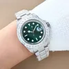 Relógio de diamante 42 mm relógio masculino automático relógio mecânico à prova d'água moda negócios relógio de pulso relógios Montre De Luxe para homens