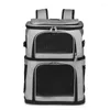 Cat Carriers Pet Supplies Large Capacity Double Layer Bag Easy To Put Two Backpacks Foldable Oxford Cloth Dog