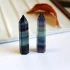 Natural Colorful Fluorite Crystal Quartz Tower Quartzs Point Fluorites Crystals Obelisk Wand Healing Crystal 15 sizes