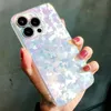 Luxury Laser Gradient Colors TPU Mjukt telefonfodral för iPhone 14 13 12 11 Pro Xs Max Xr X 7 8 Plus