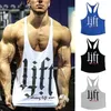 Canotte da uomo Top Camicie senza maniche Abbigliamento fitness estivo Canotte da palestra per uomo Gilet con stampa di lettere taglie forti