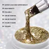 Nail Gel 8ml Gold Glitter Vernis Semi Permanent Polish High-density Platinum For Art /Painting Nails