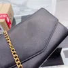 9A Quality Uptown Chain Caviar Bag Saints Laurant Women Designer Luxury Fashion Mini Shoulder Crossbody Tote Сумка Женский клатч Кошелек