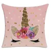 Kissen Flamingo Dekorative Kissen Abdeckung Polyester Kissenbezug Pillowcover Cojines Dekorativos Para Sofa Dekor Hülle