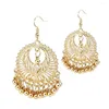 Boucles d'oreilles pendantes Sunspicems luxe goutte d'or pour les femmes mode maroc Matal balle Banquet bijoux France mariée boucle d'oreille