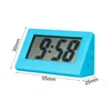 Wristwatches Mini LCD Digital Table Dashboard Desk Electronic Clock For Desktop Home Office Silent Time Display