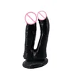 Schoonheidsartikelen mlsice dubbele kop dildo grote anale penis lesbische vaginale dubbele hoofden lange lul dildos sterke sukkel sexy product voor vrouwen vrouw