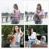 Dog Car Seat Covers Puppy Kitten Carry Bag Double Shoulder Portable Travel Backpack Outdoor Pet Carrier Front Mesh