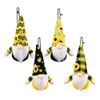 Festive Bee Hanging Gnome Ornaments Handmade Swedish Elf Bee Day Party Gift Home Farmhouse Kitchen Plush Decor RRC876