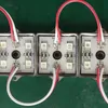 5050 SMD 4 LED Moduł chłodny biały / ciepły biały / czerwony / niebieski / zielony wodoodporny DC12V dla znaków LED Reklamy