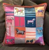 Cushion Decorative Pillow Silk case Brand Design Plaid Horse Sofa Throw Chair Car Cushion Cover Home Decoration Fashion 221231