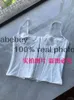 Women s Tanks Camis Sexy Embroidery Lace Tops Corset Bralette Cami Front Buttons Crop Cute Vest Elegant French Chic Party Clubwear 221231