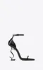 Elegant Bridal Wedding Dress shoes brand Opyum Sandals Shoes Women Stiletto Heels Cassandra Square toe Luxury Designer Lady Pumps EU35-43