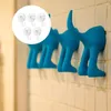 Hooks 5Pcs Vacuum Window Suction Cup Wall-mounted Kitchen Bathroom