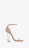 Elegant Bridal Wedding Dress shoes brand Opyum Sandals Shoes Women Stiletto Heels Cassandra Square toe Luxury Designer Lady Pumps EU35-43