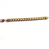 Armband 12mm Solid Gold Fine Fine Premium Quality Mens Cuban Curb Link Chain Handwork STAMEP 24 K272M3475742