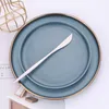 Flatware sets 20 stks mat zilver roestvrijstalen bestek servies set servies diner vorken messen lepels reist zilverwerk