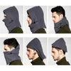 Cycling Caps Hat Beanie Ski Snow Cap Unisex Women Men Polar Fleece Hood Snood Scarf Simple All-Match Warmer Thermal 2023