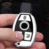 Zachte TPU -auto Remote Key Case Cover FOB voor Mercedes Bnez Cla GLC GLA GLK W203 W210 W211 W204 W176 A B C R KLASS AMG Accessoires