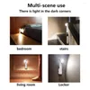 Nachtlichten LED -inductie onder Cabinet Light Motion Sensor Closet Lamp Batterij/Oplaadbaar Smart voor keukengarderobe