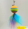 Refiller Feather Rainbow Pet Cat Toychirstmas Halloweenfeather