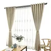 Curtain 2023 Modern Shading Custom Made Insulating Style Solid Living Blinds Room Blackout For Color Window Bedroom The