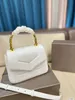 Sac de luxe populaire en gros sacs de créateurs véritable sac à main en cuir d'agneau noir rabat poche sac à main sacs à bandoulière de mode mini dame fourre-tout sacs blanc embrayage messager