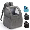 Hondenauto -zitplaatsen Oxford Pet Backpack Outing Bag Draagtassen voor honden katten reizen draagt ​​Mochila para perro Honden Tassen