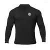 Men's Polos Autumn Cotton Polo Shirt Men Long Sleeve Muscleguys Brand Classic Breathable Fitness Tops Tees Shirts Gym Clothing