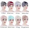 Ethnic Clothing Women Muslim Islamic Hijabs Elastic Turban Head Scarf Large Braid Beanie Hat Headwear Fashion Ruffle Cap Bonnet Chemo