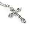 Vintage Cross Necklace Goth Jewelry Accessories Gothic Grunge Chain Y2k Fashion Women Cheap Items New In Men