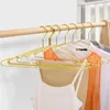 Gold Strong Metal Hanger Clothes Hangers for Standard Suit Jacket Shirt Dress Coat Boutique Space Saving RRC872