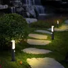 1 st rörelsesensor 12W LED Garden Lawn Lamp Modern vattentät IP65 Aluminium Pillar Light Outdoor Courtyard Villa Landscape