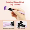 Makyaj Fırçaları Mor 13 PCS Aracı Kozmetik Fırça Kiti Toz Göz Farı Vakfı Karıştan Güzellik Pinceles de Maquillaje