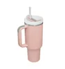 Nouveau gobelet en acier inoxydable de 40oz avec manche de voyage en tasse de voyage r￩utilisable ￠ grande capacit￩ tasses de camping isol￩es gardent les boissons froides