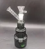 Mini narghilè Hitman in vetro da 6,5 pollici Bong ad acqua con ciotole Femmina da 14 mm a forma di torta Dab Rig per fumatori