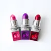 Pipa per rossetto in metallo Pipa per rossetto Pipa portatile in metallo Regalo magico per novità per donna Colore rosso viola rosa