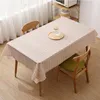 テーブルクロスプラスチックチェッカーテーブルクロス赤と白のピクニック使い捨てカバー誕生日のための長方形のギンガムテーブルコバー