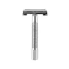 1 Razor 10 Ostrza Weishi Mężczyźni golenie podwójnej krawędzi BAZUR Mosiężne mosiężne Podręcznik Portable Golarka Butterfly Razors246B2940160