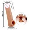 Extensions M4 men's thickened silicone wolf tooth sleeve penis ring locking essence increase thick and long adult contraception crystal 7ASA