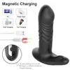 Itens de beleza vibradores anal telescópicos para homens vibrando o massageador de próstata App App Controle sem fio Butt Plug Sexy Toys Dildo Mulheres