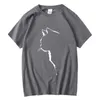 Men's T-Shirts XINYI Men's T-shirt Top Quality cotton short sleeve cool cat print casual loose men t shirt o-neck t-shirt men tee shirts T230103