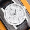 Diamentowe męskie zegarki 40 mm wybieranie srebrnego koloru 9015 ruch Sapphire 316L Fine Stal Man WristWatch315o