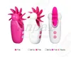 Articles de beaut￩ 7 VITESSE ROTATION ORAL SEXY Tongue Licking Toy Female Masturbation Clitoris Vibrator Silicone Rolling Breast Toys for Women